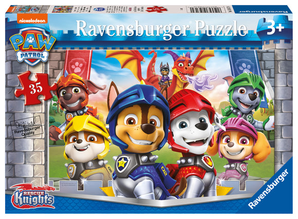 Rescue Knights - Paw Patrol | Ravensburger | 35 Pieces | Jigsaw Puzzle