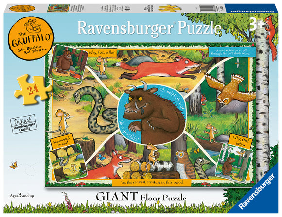 The Gruffalo | Ravensburger | 24 Super Sized Pieces | Giant Floor Jigsaw Puzzle