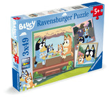 Bluey Adventures! | Bluey | Ravensburger | 3 x 49 Pieces | Jigsaw Puzzle