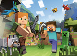 Bumper Puzzle Pack | Minecraft | Ravensburger | 4 x 100 Pieces | Jigsaw Puzzle