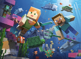 Bumper Puzzle Pack | Minecraft | Ravensburger | 4 x 100 Pieces | Jigsaw Puzzle