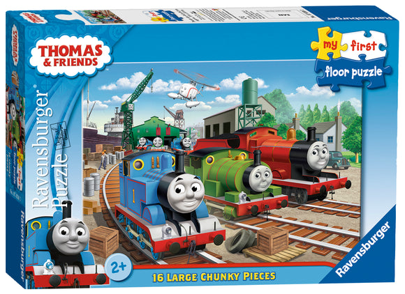 Ravensburger | Thomas & Friends - My First Floor Puzzle | 16 Pieces | Jigsaw Puzzle