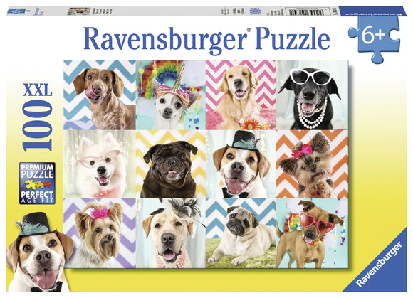 Ravensburger | Doggy Disguise | 100 XXL Pieces | Jigsaw Puzzle