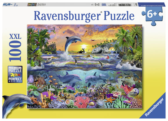 Tropical Paradise | Ravensburger | 100 XXL Pieces | Jigsaw Puzzle