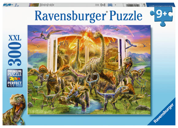Ravensburger | Dino Dictionary | 300 XXL Pieces | Jigsaw Puzzle
