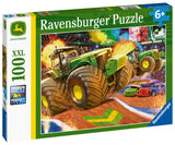 Big Wheels - John Deere | Ravensburger | 100 XXL Pieces | Jigsaw Puzzle