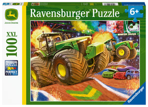 Big Wheels - John Deere | Ravensburger | 100 XXL Pieces | Jigsaw Puzzle
