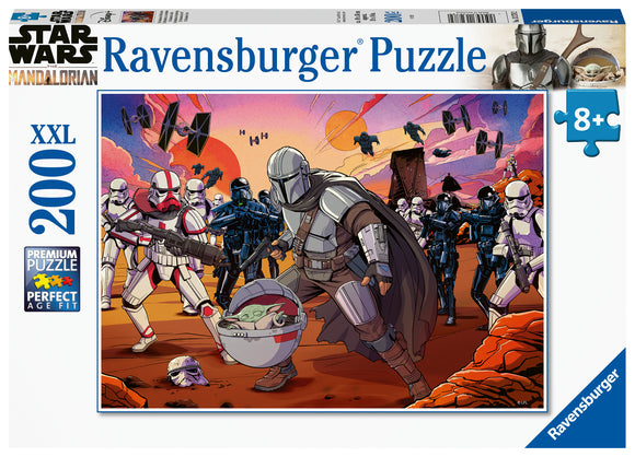 Ravensburger | The Mandalorian: Face-Off | 200 XXL Pieces | Jigsaw Puzzle