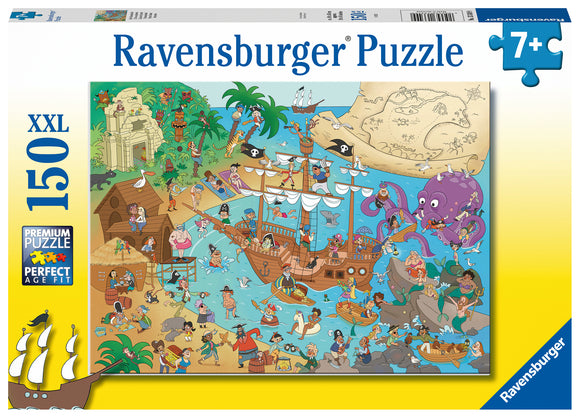 Pirate Island | Ravensburger | 150 XXL Pieces | Jigsaw Puzzle