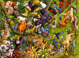 Marvellous Menagerie | Ravensburger | 200 XXL Pieces | Jigsaw Puzzle