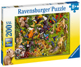 Marvellous Menagerie | Ravensburger | 200 XXL Pieces | Jigsaw Puzzle