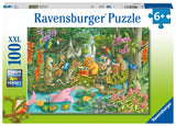 Rainforest River Band | Ravensburger | 100 XXL Pieces | Jigsaw Puzzle