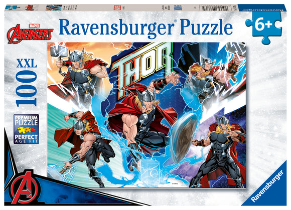 The Might Avenger | Disney Marvel | Ravensburger | 100 XXL Pieces | Jigsaw Puzzle
