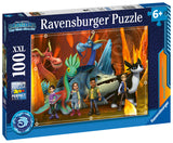 Dragons | How To Train Your Dragon | Ravensburger | 100 XXL Pieces | Jigsaw Puzzle