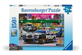 Police On Patrol | Ravensburger | 150 XXL Pieces | Jigsaw Puzzle