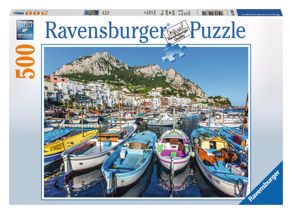 Ravensburger | Colourful Marina | 500 Pieces | Jigsaw Puzzle