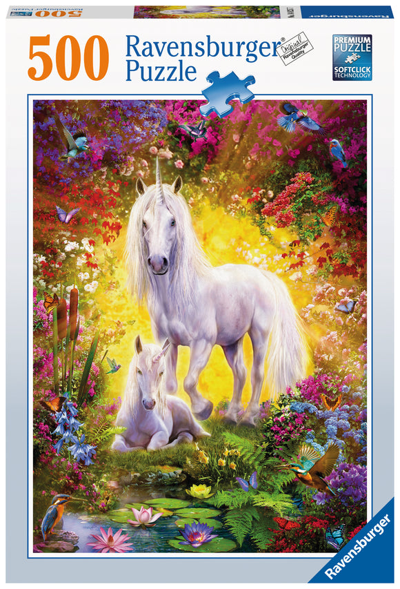 Unicorn And Foal | Ravensburger | 500 Pieces | Jigsaw Puzzle