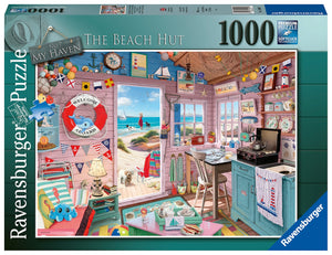 The Beach Hut - My Haven No.7 | Ravensburger | 1000 Pieces | Jigsaw Puzzle