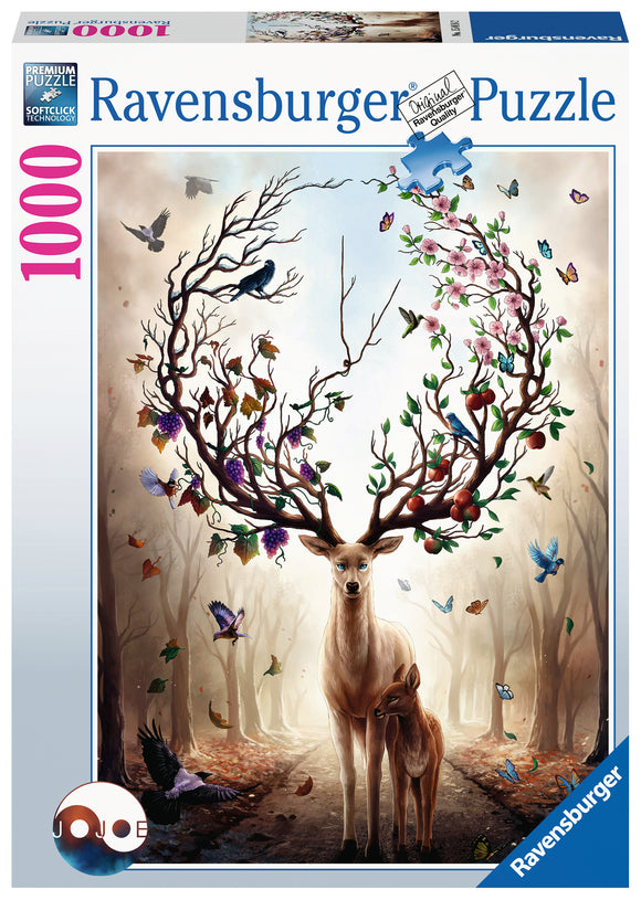 Ravensburger | Magical Deer | 1000 Pieces | Jigsaw Puzzle