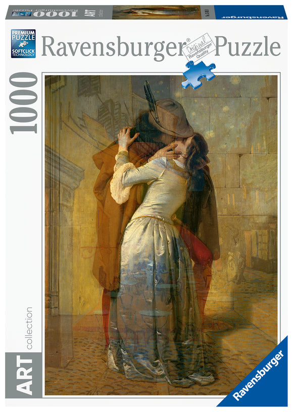 Ravensburger | The Kiss - Francesco Hayez | 1000 Pieces | Jigsaw Puzzle