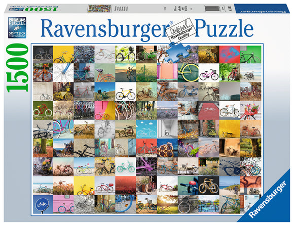 Ravensburger | 99 Bicycles And More | 1500 Pieces | Jigsaw Puzzle