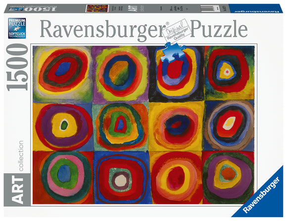 Ravensburger | Colour Study - Wassily Kandinsky | 1500 Pieces | Jigsaw Puzzle