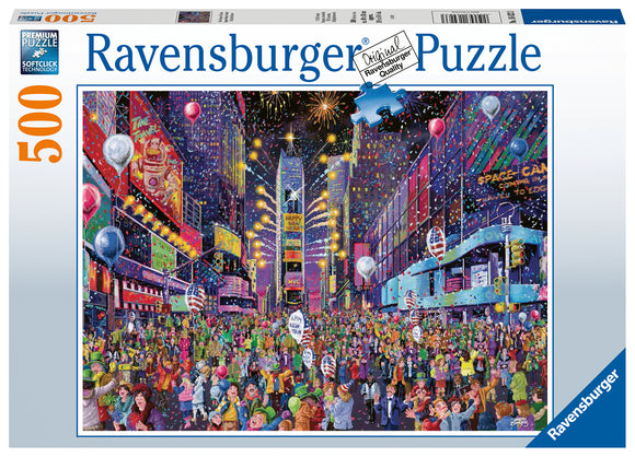 Ravensburger | New Years In Times Square | 500 Pieces | Jigsaw Puzzle