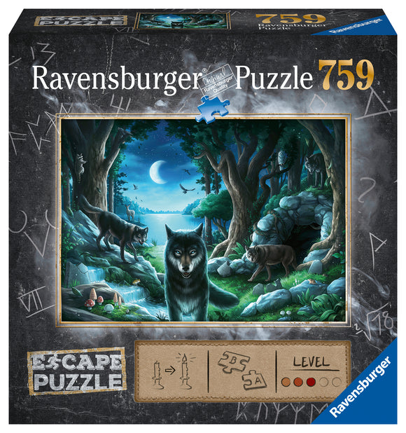 Ravensburger | The Curse Of The Wolves - Escape Room | 759 Pieces | Jigsaw Puzzle