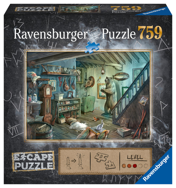 The Forbidden Basement - Escape Room | Ravensburger | 759 Pieces | Jigsaw Puzzle