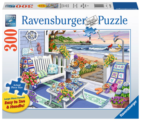 Seaside Sunshine | Ravensburger | 300 Extra Large Pieces | Jigsaw Puzzle