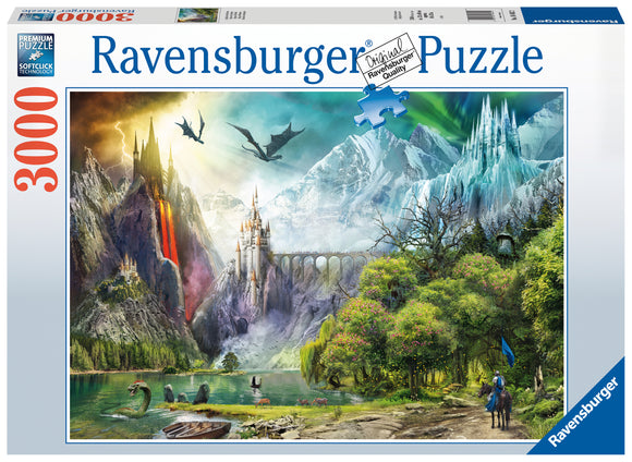 Ravensburger | Reign Of Dragons | 3000 Pieces | Jigsaw Puzzle