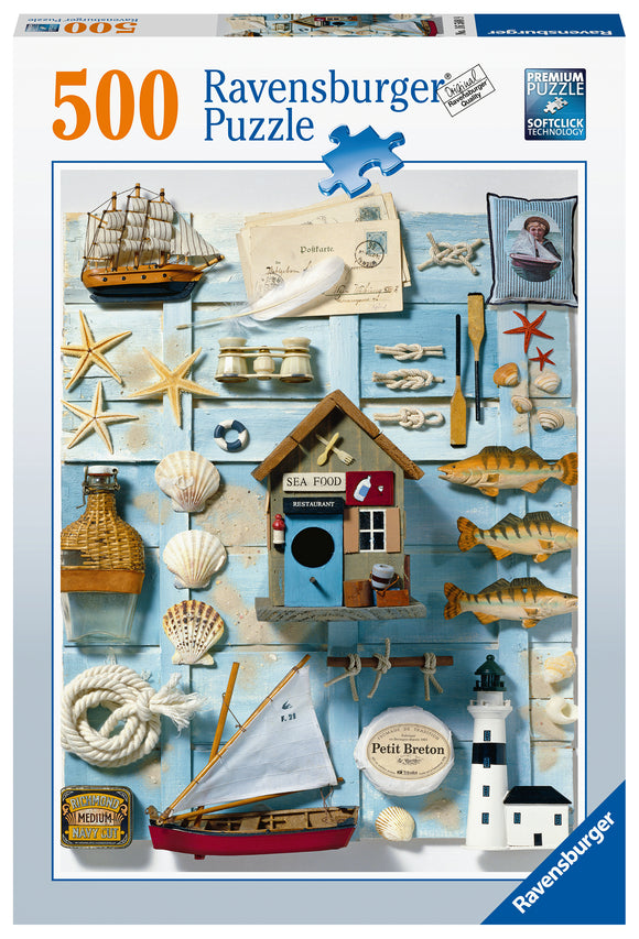 Ravensburger | Maritime Flair | 500 Pieces | Jigsaw Puzzle