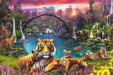 Tigers In Paradise | Ravensburger | 3000 Pieces | Jigsaw Puzzle