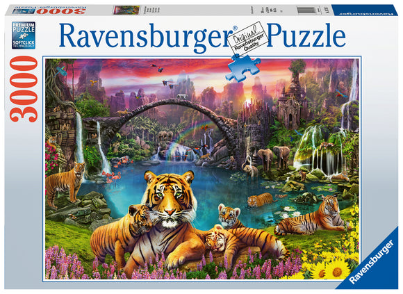 Tigers In Paradise | Ravensburger | 3000 Pieces | Jigsaw Puzzle