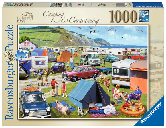 Camping Caravanning - Leisure Days No.5 | Ravensburger | 1000 Pieces | Jigsaw Puzzle