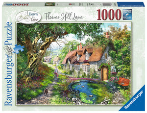 Flower Hill Lane - Down The Lane No.1 | Ravensburger | 1000 Pieces | Jigsaw Puzzle