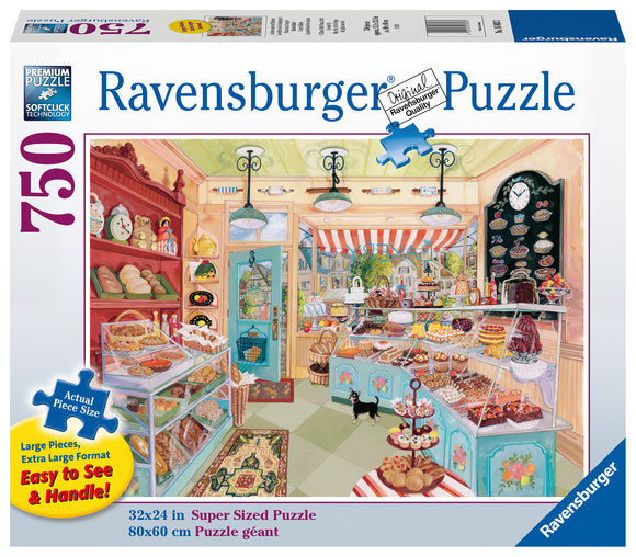 Corner Bakery | Ravensburger | 750 Extra Large Pieces | Jigsaw Puzzle