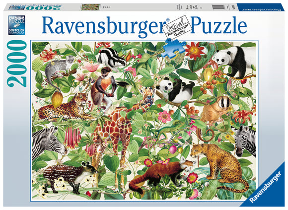Ravensburger | Jungle | 2000 Pieces | Jigsaw Puzzle
