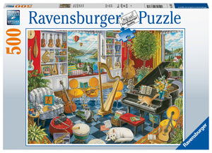 The Music Room | Ravensburger | 500 Pieces | Jigsaw Puzzle