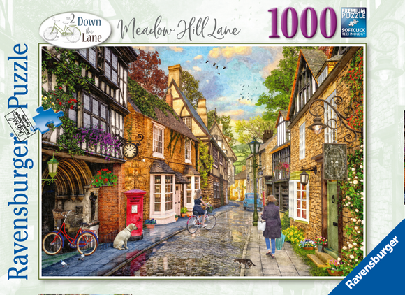 Meadow Hill Lane - Down The Lane No.2 | Ravensburger | 1000 Pieces | Jigsaw Puzzle