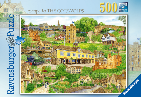 Escape To The Cotswolds | Ravensburger | 500 Pieces | Jigsaw Puzzle