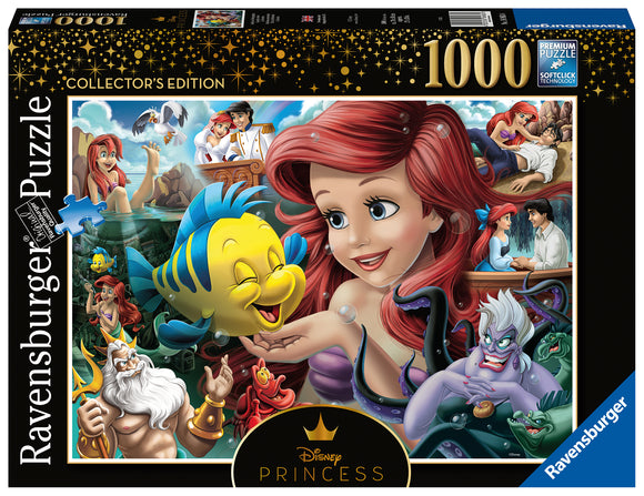 Ravensburger | Ariel - Disney Princess | Collector's Edition | 1000 Pieces | Jigsaw Puzzle