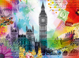 London Postcard | Ravensburger | 500 Pieces | Jigsaw Puzzle