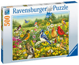 Birds In The Meadow | Ravensburger | 500 Pieces | Jigsaw Puzzle