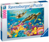 Ravensburger | Blue Underwater World | 1000 Pieces | Jigsaw Puzzle