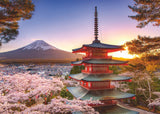 Mount Fuji Cherry Blossom View | Ravensburger | 1000 Pieces | Jigsaw Puzzle