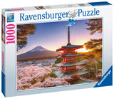 Mount Fuji Cherry Blossom View | Ravensburger | 1000 Pieces | Jigsaw Puzzle