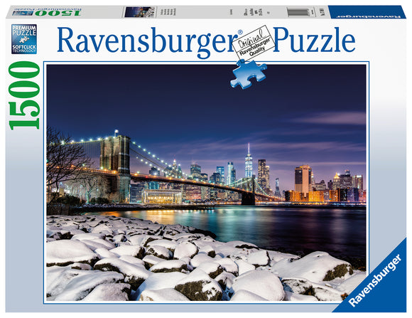 Winter in New York | Ravensburger | 1500 Pieces | Jigsaw Puzzle