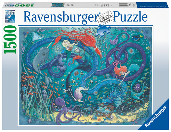 Ravensburger | The Mermaids - Zoe Sadler | 1500 Pieces | Jigsaw Puzzle