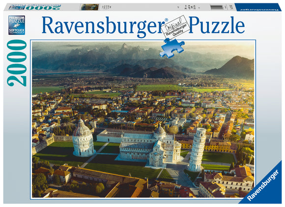 Ravensburger | Pisa & Mount Pisano | 2000 Pieces | Jigsaw Puzzle